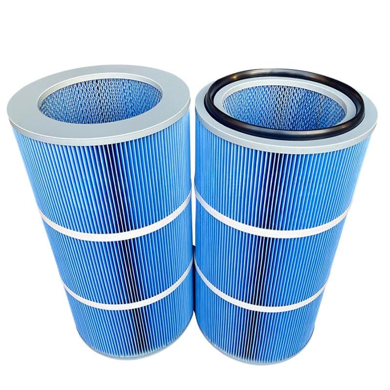 Blue Polyester Air Filter Cartridge